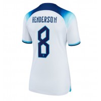 England Jordan Henderson #8 Replika Hemmatröja Dam VM 2022 Kortärmad